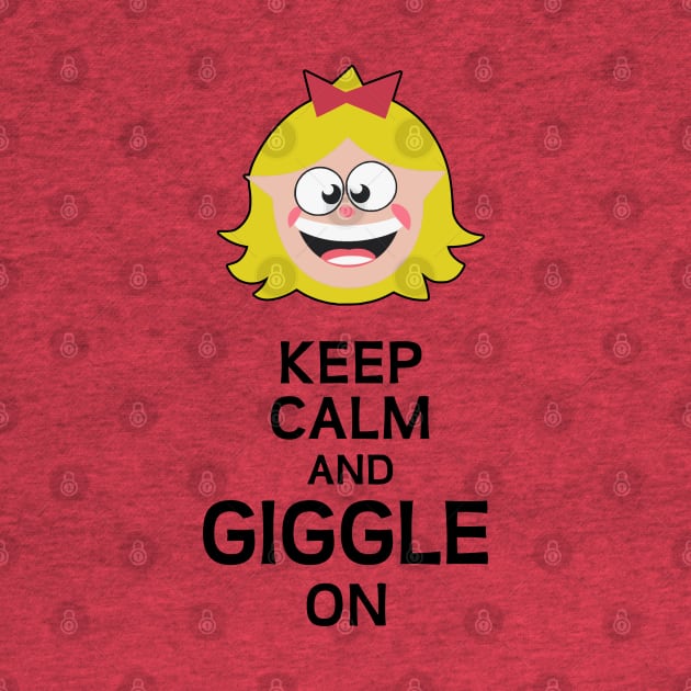 Keep calm and giggle on by Fashioned by You, Created by Me A.zed